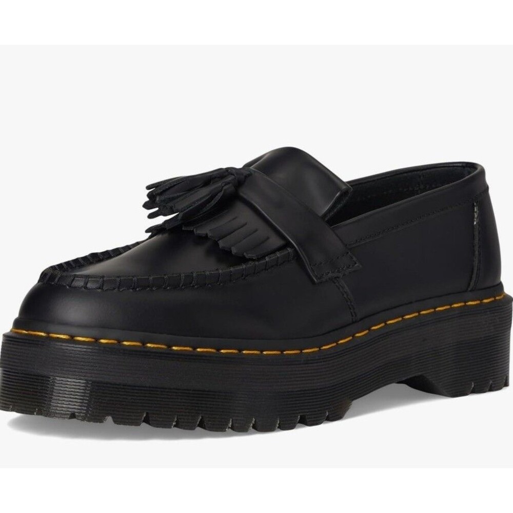 Dr. Martens Adrian Quad Platform Loafers Unisex US W7 M6 EU 38 NWOB - Picture 2 of 13